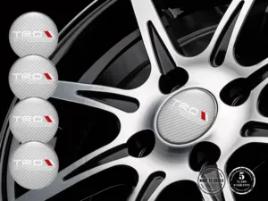 Toyota TRD Domed Emblem Logo Perfect Wheel Sticker